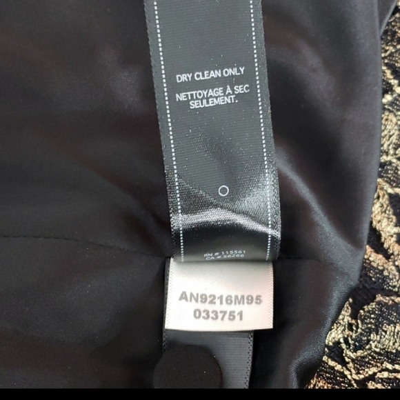 7 FOR ALL MANKIND Metallic Jacquard Blazer Sz. XSM - Picture 12 of 12